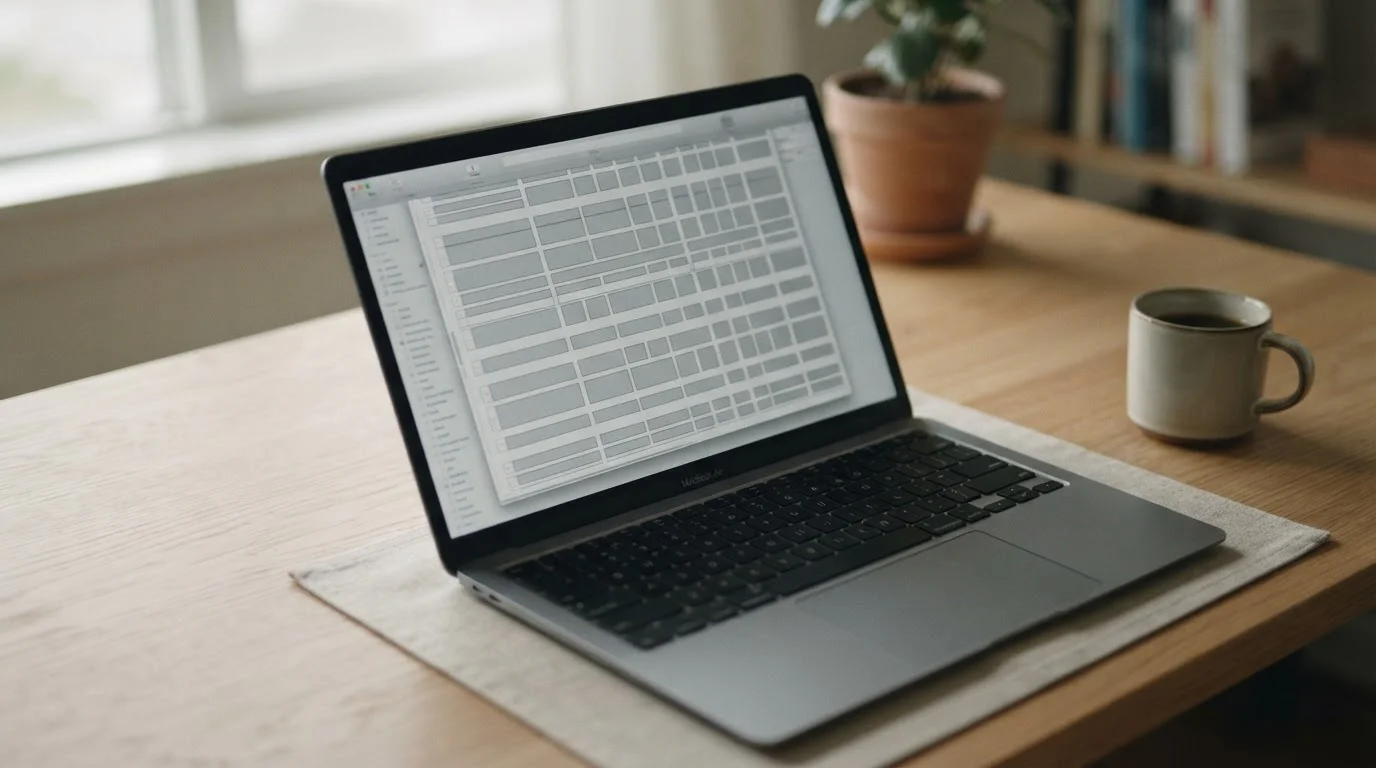 Konzeptdarstellung einer Systemwette mit mehreren Kombinationen auf einem Laptop-Bildschirm