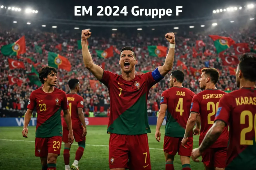 EM 2024 Gruppe F mit Ronaldo und Georgiens EM-Debüt