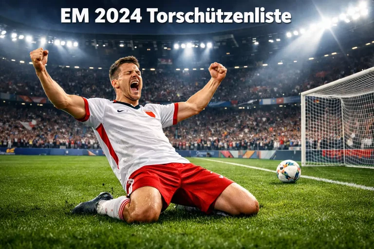 EM 2024 Torschützenliste mit den besten Torjägern