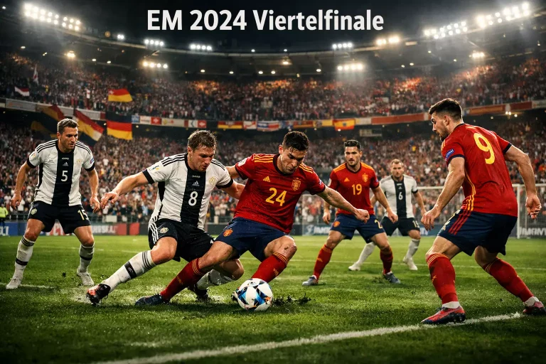 EM 2024 Viertelfinale mit dem deutschen Aus gegen Spanien
