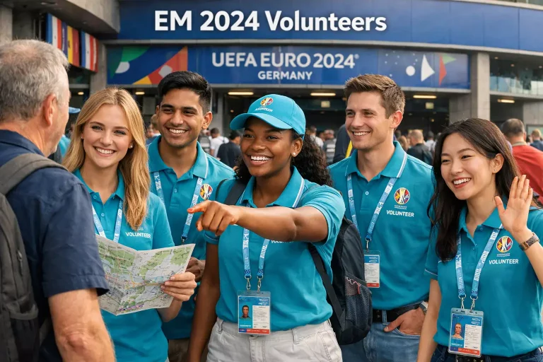 EM 2024 Volunteers Helfer aus 124 Nationen